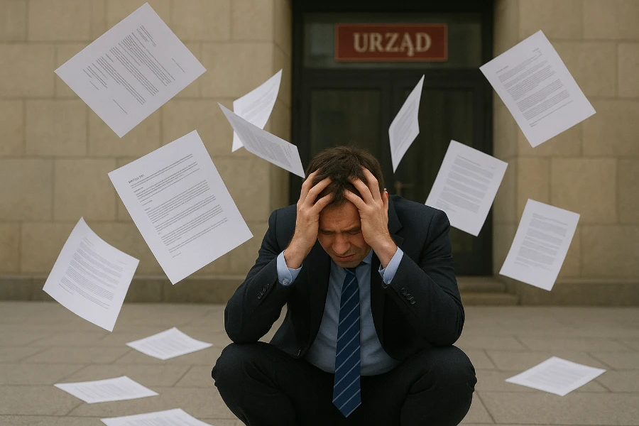przedsiębiorca przed urzędem